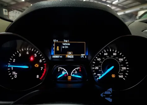 2018 Ford Escape Se z USA, uszkodzony, nr VIN 1FMCU9GD5JUB93847